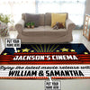 Personalized Home Theater Rug 06191