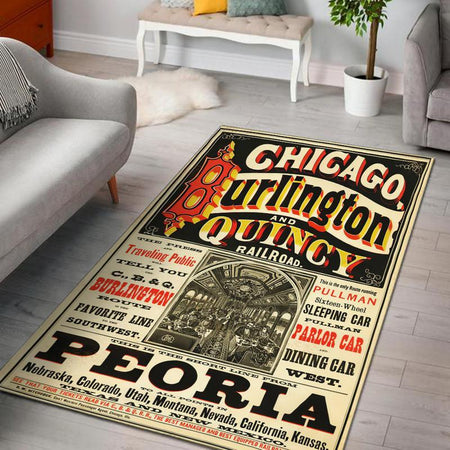 Burlington Rug Chicago Burlington And Quincy Railroad 05051