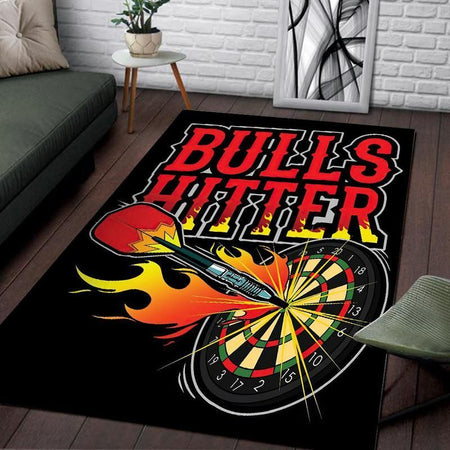 Bulls Hitter Darts Rug 06816