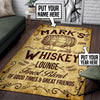 Personalized Whiskey Lounge Rug 06013