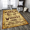 Personalized Whiskey Lounge Rug 06013