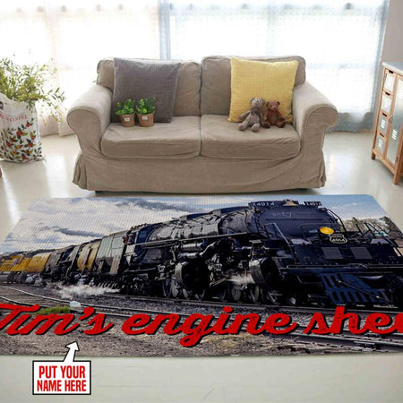 Personalized Engineer Shed Rug 06447