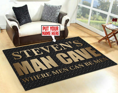 Personalized Man Cave Rug 06221