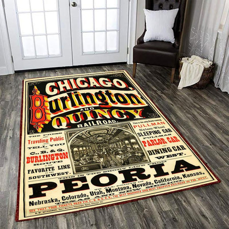 Burlington Rug Chicago Burlington And Quincy Railroad 05051