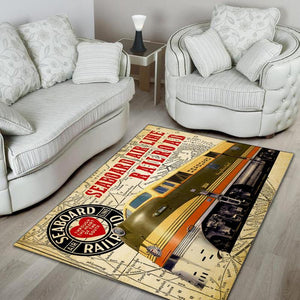 Sal Seaboard Air Line Railroad Rug 05262