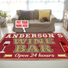 Personalized Wine Bar Rug 06095
