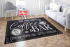 Personalized Coffee Bar Rug 07076
