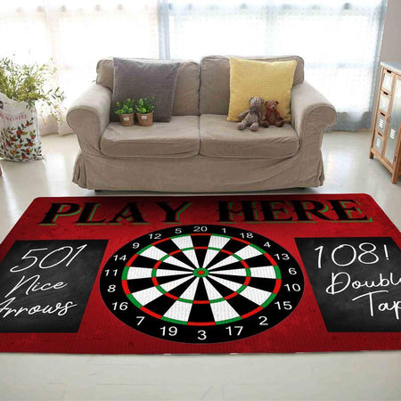 Darts Room Rug 06152