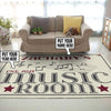 Personalized Music Room Rug 06422