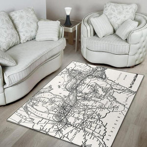 New York Central Railroad Rug 05138