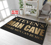 Personalized Man Cave Rug 06221