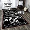 Personalized Whisky Bar Rug 05493