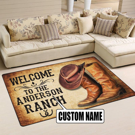 Personalized Ranch Rug 06970