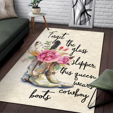 Country Girl Cow Girl Rug 06867