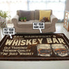 Personalized Whiskey Bar Rug 06639