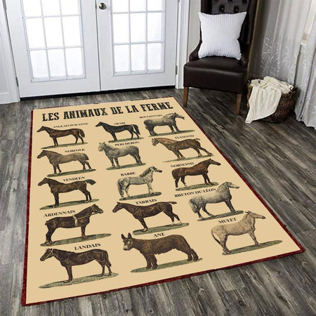 Les Animaux De La Ferme Horse Rug 06067