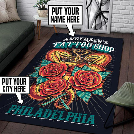 Personalized Tattoo Rug 06283