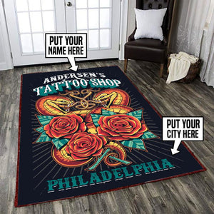 Personalized Tattoo Rug 06283