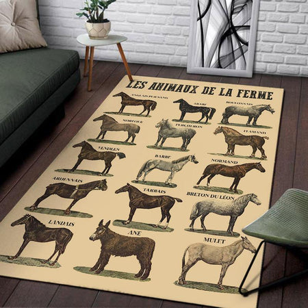Les Animaux De La Ferme Horse Rug 06067