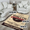 Personalized Cowboy Up Saloon Rug 06859