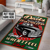 Personalized Garage Rug 06824