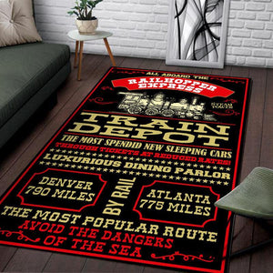 Train Depot Rug 06040