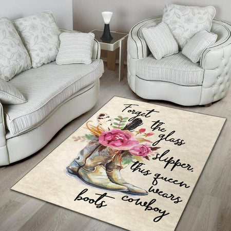 Country Girl Cow Girl Rug 06867
