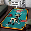 Personalized Fitness Club Rug 06715