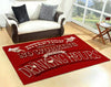 No Working During Drinking Hours Rug 06712