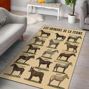 Les Animaux De La Ferme Horse Rug 06067