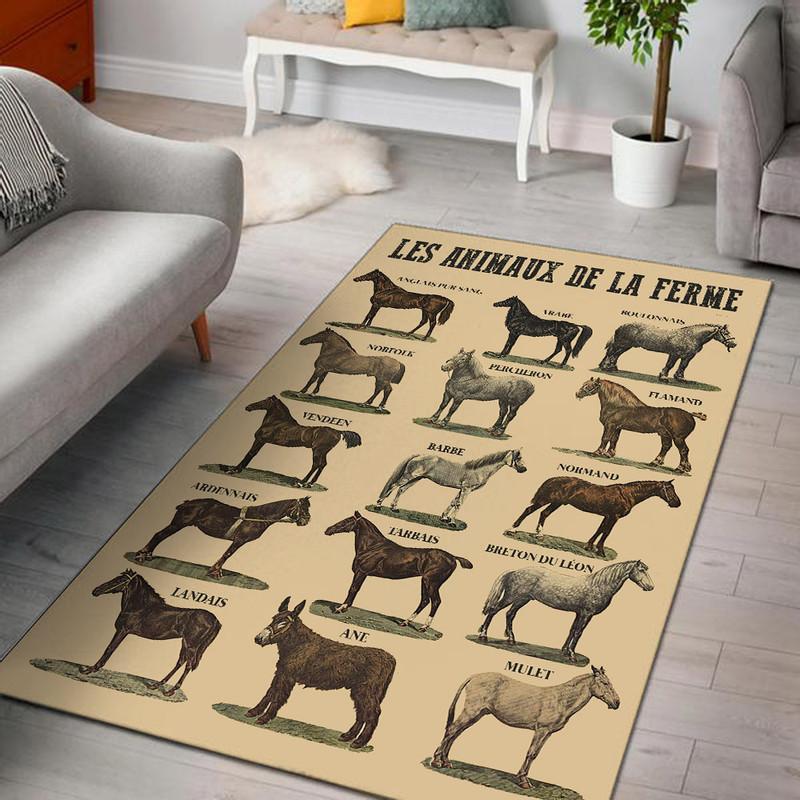 Les Animaux De La Ferme Horse Rug 06067