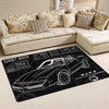 Krider Rug Knight Rider Kitt Trans Am 02950