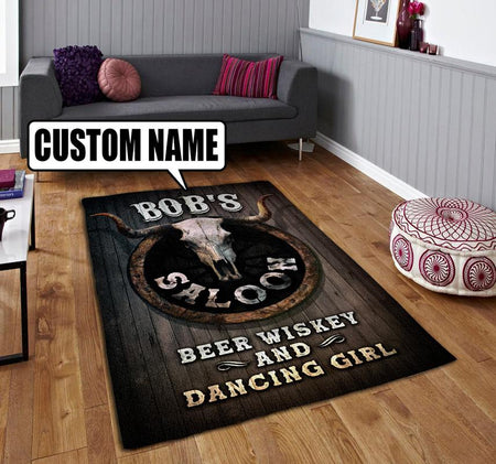 Personalized Saloon Rug 06975