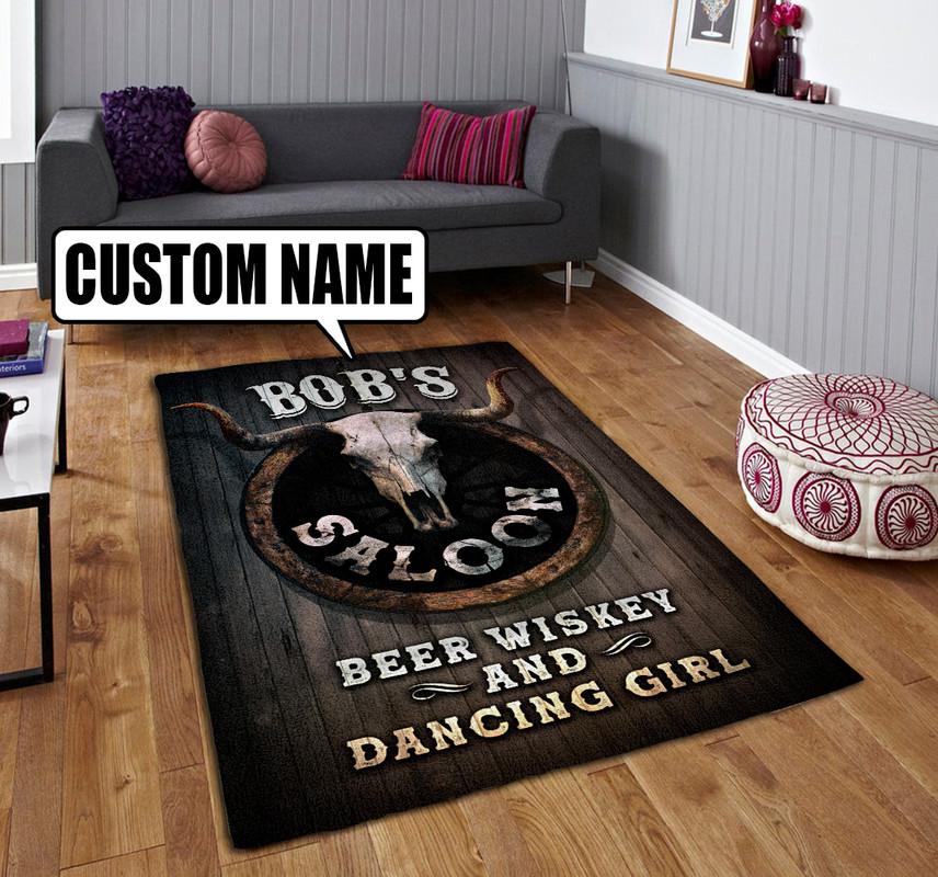 Personalized Saloon Rug 06975