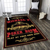 Personalized Poker Room Rug 06084