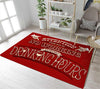 No Working During Drinking Hours Rug 06712