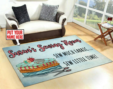 Personalized Sewing Room Rug 06026