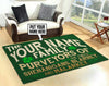 Personalized Shenanigans Family Rug 06862