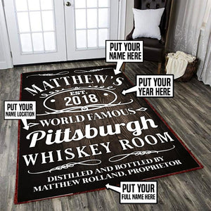 Personalized Whisky Rug 05728