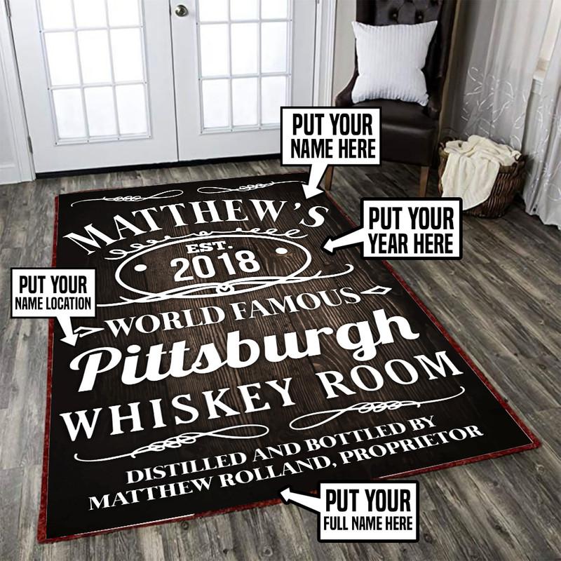 Personalized Whisky Rug 05728