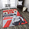 Personalized Gym Excuses Don't Burn Calories Rug 06504