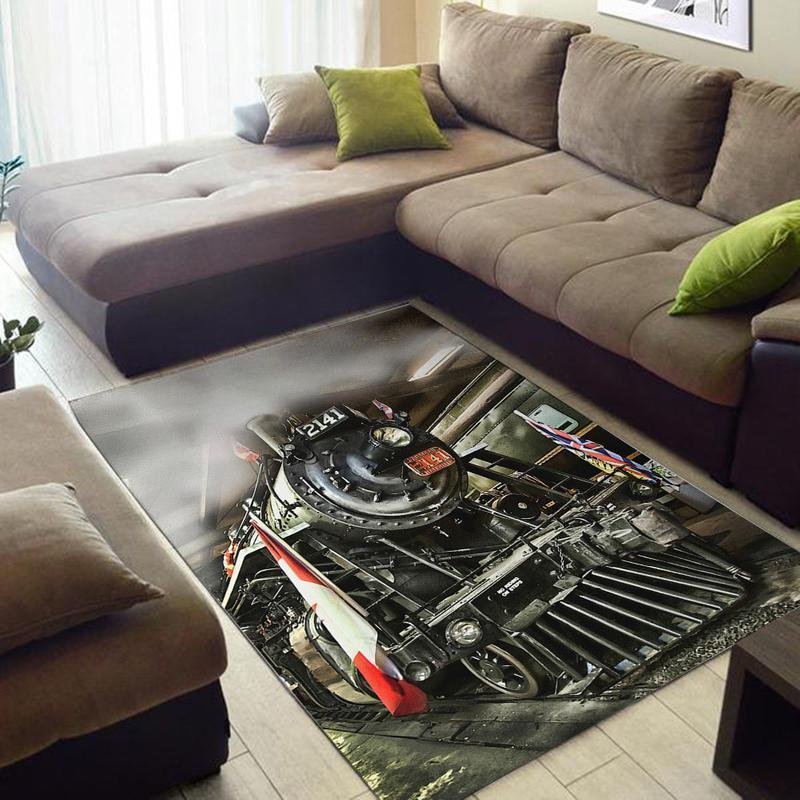 Locomotive Rug Steam Locomotive 2141 04622