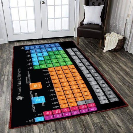 Science Rug Chemistry Period Table 03871