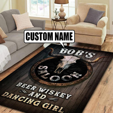 Personalized Saloon Rug 06975
