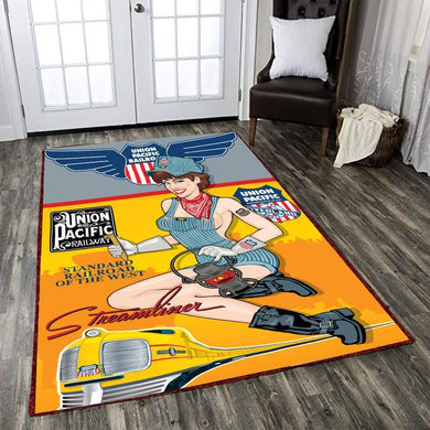 Unionpacific Rug Up Union Pacific Railway Railroad 04934