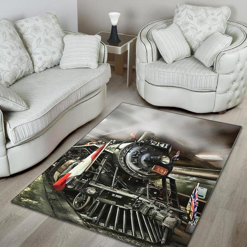 Locomotive Rug Steam Locomotive 2141 04622