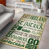St Patrick Celtic Shamrock Rug 06727