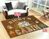 Personalized Cabin Rug 06436