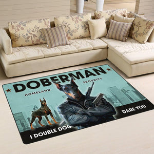 Doberman Rug 05433