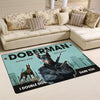 Doberman Rug 05433